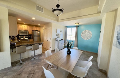 Sandy Beach Condo | Beautiful 2 Bedroom Condo at Las Palmas Rocky Point Sandy Beach; D-501