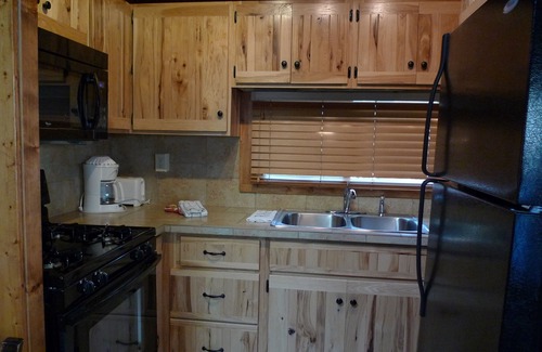 Almont Cabin | Beautiful 2 Bedroom Cabin on Taylor River with Private Hot Tub