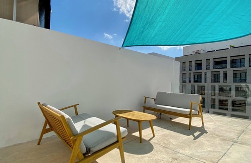 Ejidal Apartment | Beautiful 2bd condo with terrace