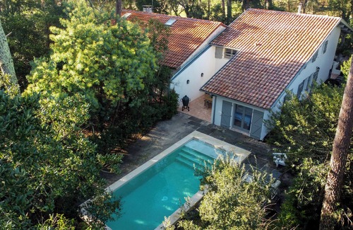 Les Estagnots House | Beautiful 3-bedroom house with heated pool and AC in Seignosse