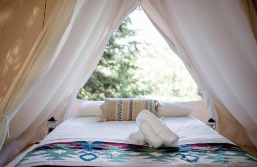 North Woodstock Other | Beautiful A-frame Safari Tent Surrounded by Trees in North Woodstock, New Hampshire