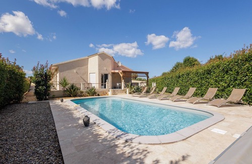 Talasani Villa | Beautiful air-conditioned villa, sleeps 11, private pool, near Moriani Plage.