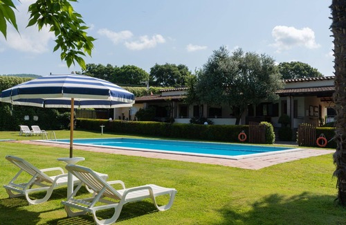 Bolsena Villa | Beautiful apartment in villa for 5 people with WIFI, pool, TV, terrace and pets allowed