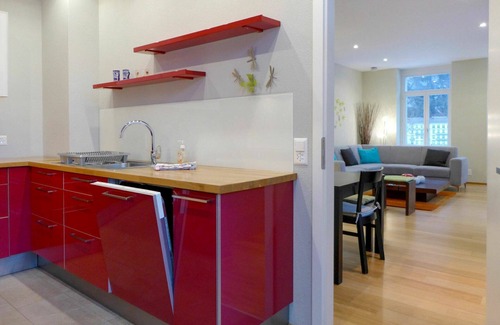 Central Interlaken Apartment | Beautiful apartment for 4 guests with WIFI, TV, balcony, panoramic view and parking