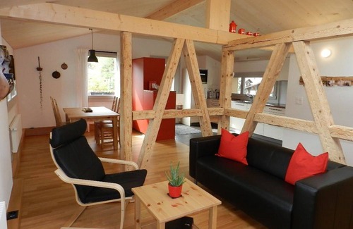 Zweisimmen Apartment | Beautiful apartment for 4 guests with WIFI and balcony