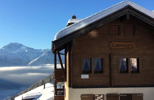 Riederalp Apartment | Beautiful apartment for 6 people with WIFI, TV and balcony