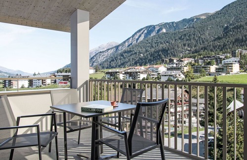 Savognin Apartment | Beautiful apartment for 4 people with WIFI, TV, balcony, panoramic view and parking