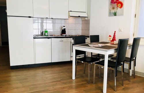 Saas-Balen Apartment | Beautiful apartment for 4 people with WIFI, TV, balcony and pets allowed