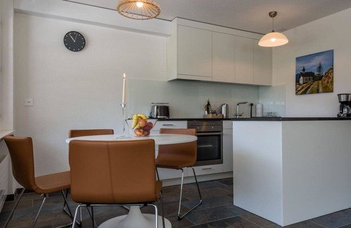 Saas-Balen Apartment | Beautiful apartment for 2 guests with WIFI, TV, balcony and pets allowed