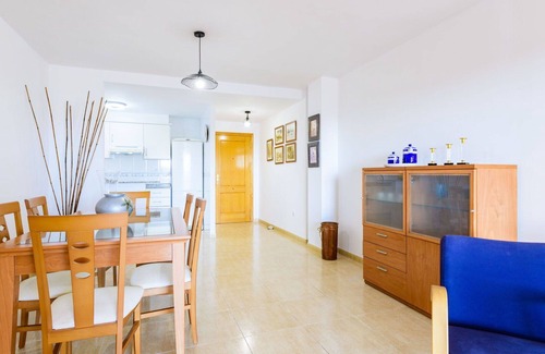 El Grau de Moncofa Apartment | Beautiful apartment for 5 people with pool, WIFI, TV, terrace and pets allowed