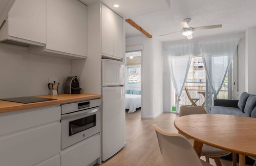 Faro de Cullera Apartment | Beautiful apartment for 4 people with pool, WIFI, TV and balcony
