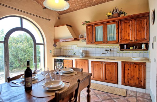 Tavarnelle Val di Pesa Apartment | Beautiful apartment for 4 guests with pool, A/C, WIFI and panoramic view, close to Greve In Chia.