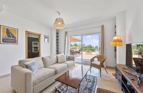 Monte Pego Apartment | Beautiful apartment for 6 guests with pool, A/C, WIFI, TV, patio and pets allowed