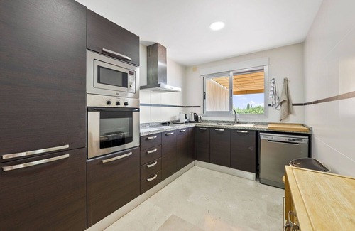 Monte Pego Apartment | Beautiful apartment for 6 guests with pool, A/C, WIFI, TV, patio and pets allowed