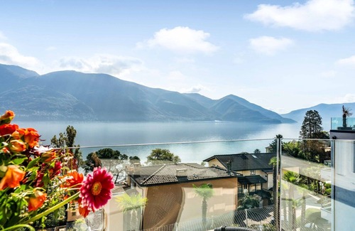 Ascona Apartment | Beautiful apartment for 2 guests with WIFI, TV, balcony, pets allowed and parking