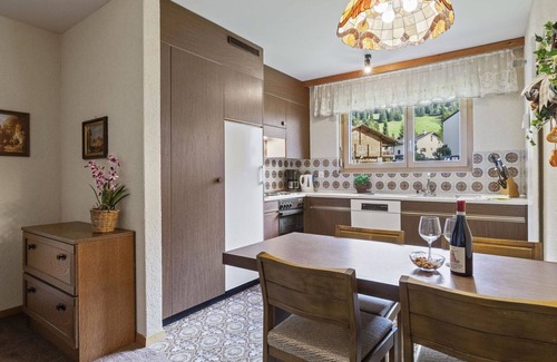 Parpan Apartment | Beautiful apartment for 4 guests with TV and balcony