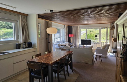 Parpan Apartment | Beautiful apartment for 6 guests with WIFI, TV and balcony