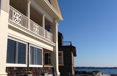 New London House | Beautiful arts and crafts home in beach community with stunning water views.