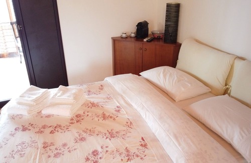 Santa Maria Apartment | Beautiful attic room with cathedral view