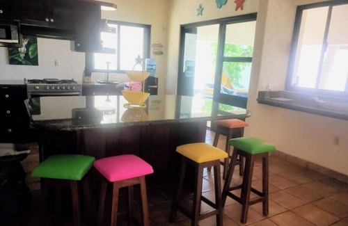 Puerto Morelos House | Beautiful Beach Front Luxury House with Pool 5BR/5BA Opt +1ap