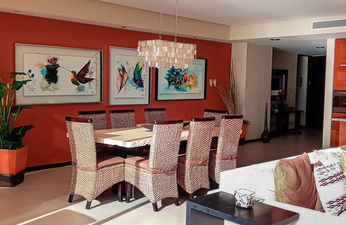 North Hotel Zone Condo | Beautiful Beach Front Condo with a Stunning Views.