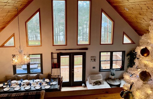 Rushford Lake Cottage | Beautiful Blue Ridge Lake House