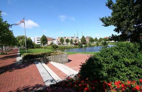 Duhnen Apartment | Beautiful, bright vacation apartment with swimming pool, Residence Kormoran15