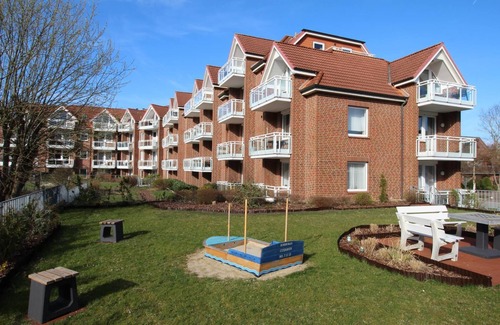 Duhnen Apartment | Beautiful, bright vacation apartment with swimming pool, Residence Kormoran15