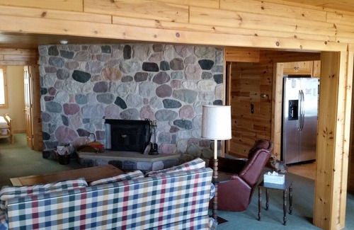 Indian River House | Beautiful Burt Lake sunsets and sandy beach