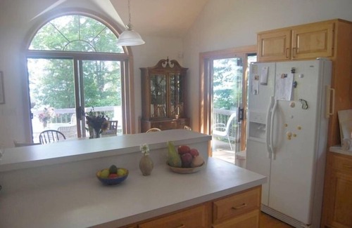 Leland House | Beautiful Cedar Home on N Lake Leelanau Shore in Leland, Mi