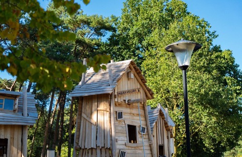 Municipality of Veldhoven Ski Chalet | Beautiful Chalet With Airco, in a Holiday Park