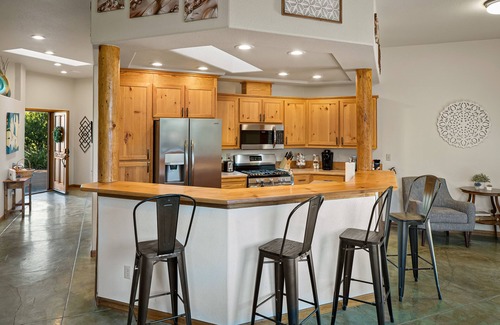 West Sedona House | Beautiful Custom Home Steps Away From Red Rock Trails With A Relaxing Hot Tub!