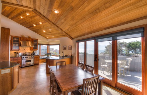 Sea Ranch House | Beautiful decor throughout this 3 BR/3.5 bath home with dramatic ocean views