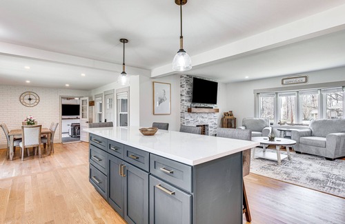 South Eliot House | Beautiful Eliot Retreat w/Fire Pit & Game Room!