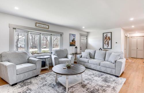 South Eliot House | Beautiful Eliot Retreat with Fire Pit and Game Room!