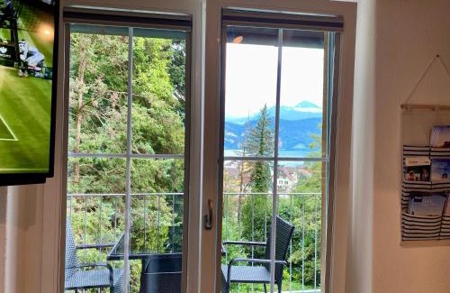 Weggis Apartment | Beautiful flat with nice lake and mountain views