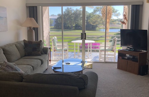 Plantation Condo | Beautiful golf course view