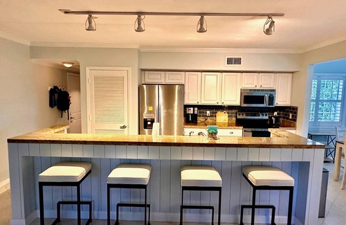 Wabasso Beach Condo | Beautiful Ground Floor, 2 Bedroom, End Unit Tennis Villa