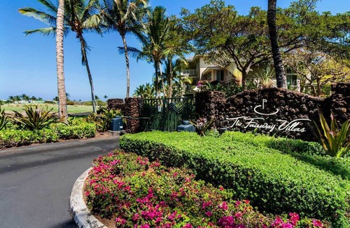 Waikoloa Condo | Beautiful Ground Floor Golf Villa @ Fairway Villas Waikoloa