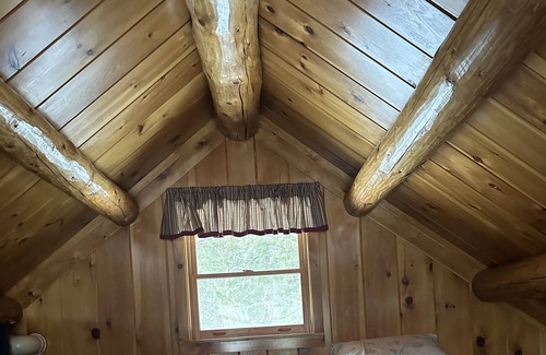 Masardis Cabin | Beautiful handcrafted log cabins located on the Aroostook river