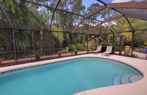 North Port House | Beautiful Heated Pool House with Backyard Oasis