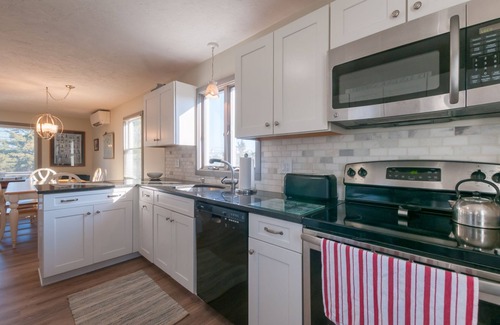 Sagamore Beach House | Beautiful home across the street from Sagamore Beach with ocean views