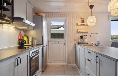 Bjert House | Beautiful home in Bjert with WiFi