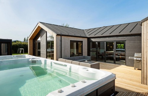 Nørre Hurup House | Beautiful home in Hadsund with sauna