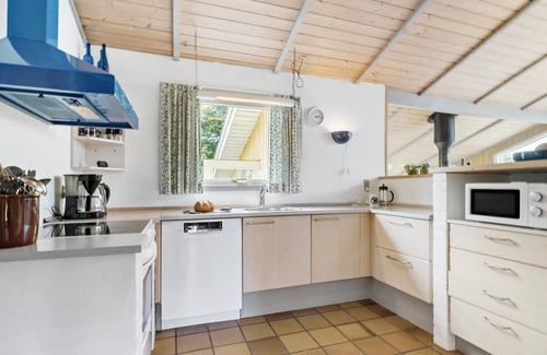 Bork Havn House | Beautiful home in Hemmet with sauna
