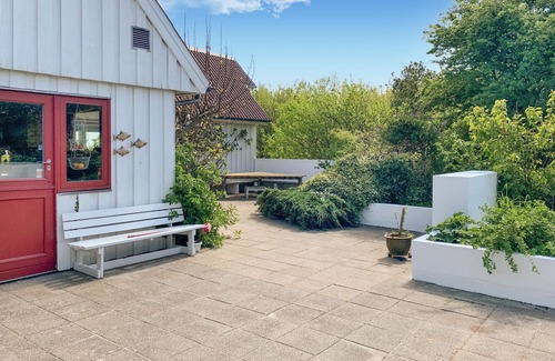 Knebel House | Beautiful home in Knebel with sauna