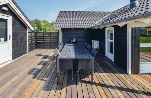 Skovmose House | Beautiful home in Sydals with sauna