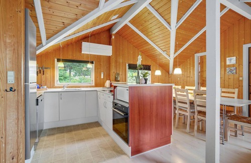 Skovmose House | Beautiful home in Sydals with sauna
