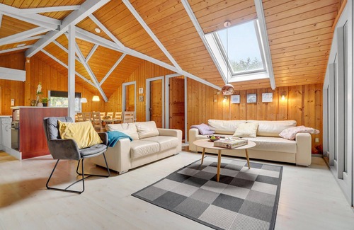 Skovmose House | Beautiful home in Sydals with sauna