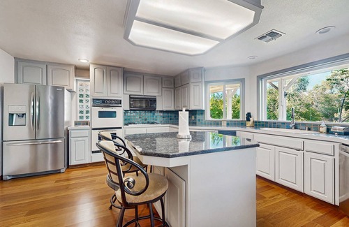 Coarsegold House | Beautiful Home on 2 Acres w/Expansive Deck, Wood-Burning Stove & A/C